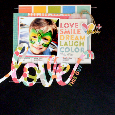 Love This Guy Layout by Amy Coose