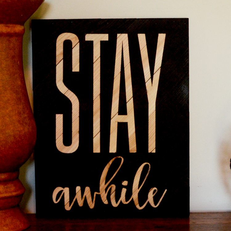Stay Awhile by Amy Coose