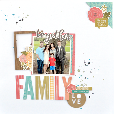 Family Layout by Amy Coose