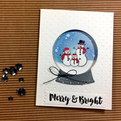 Merry & Bright Card by Kristine Davidson