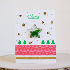 Merry Christmas Card by Rebecca Keppel