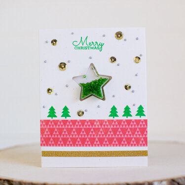 Merry Christmas Card by Rebecca Keppel