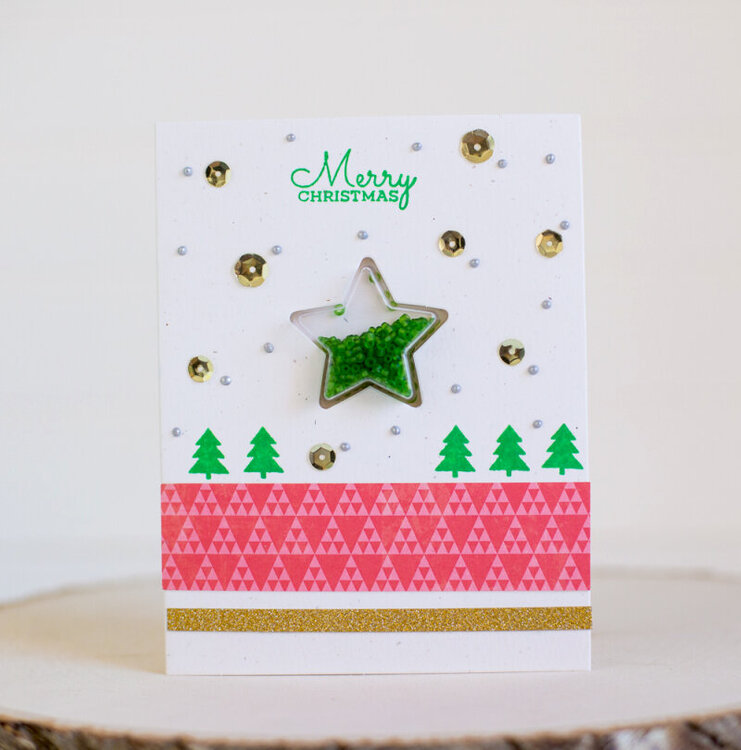 Merry Christmas Card by Rebecca Keppel