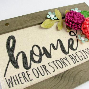 Home Hanging Canvas with Nicole Nowosad