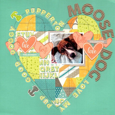 Moose Dog Layout by Kat Benjamin