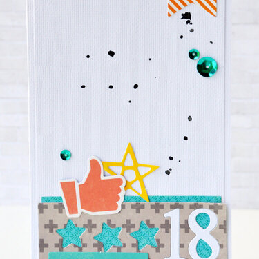 18 Card by Leanne Allinson