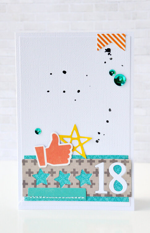 18 Card by Leanne Allinson