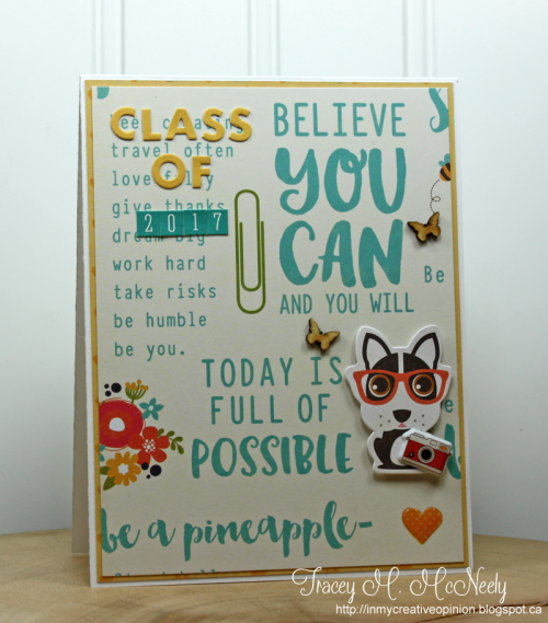 Class of 2017 Card by Tracey McNeely for Jillibean Soup