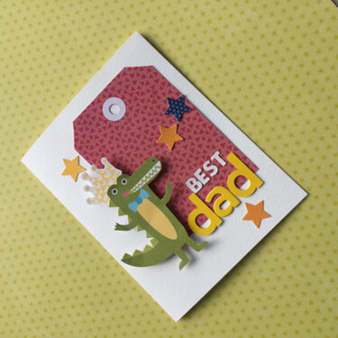 Best Dad Card by Caroli Schulz for Jillibean Soup