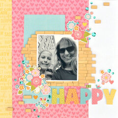 Happy Layout by Christine Meyer for Jillibean Soup