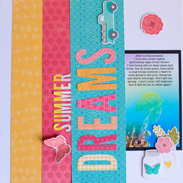 Summer Dreams Layout