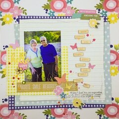 Hello Happy Layout by Diane Payne for Jillibean Soup