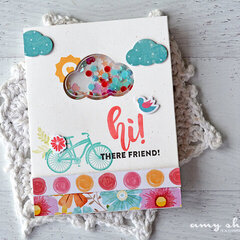 Hi! There Friend! Card by Amy Sheffer