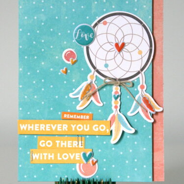 Wherever You Go Card by Jacklyn Rench