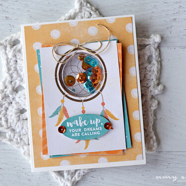 Dreams are Calling Card by Amy Sheffer