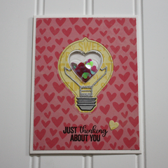 Thinking About You Card by Tracey McNeely