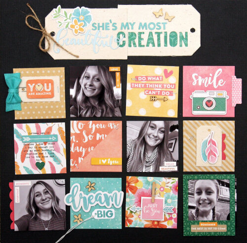 Beautiful creation Layout by Summer Fullerton for Jillibean Soup