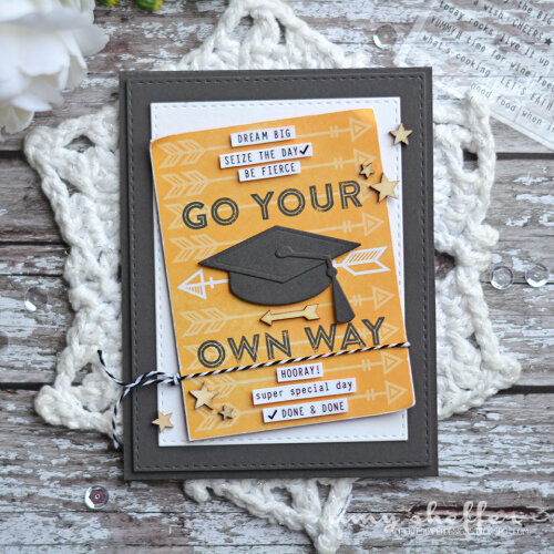 Go Your Own Way Card by Amy Sheffer for Jillibean Soup