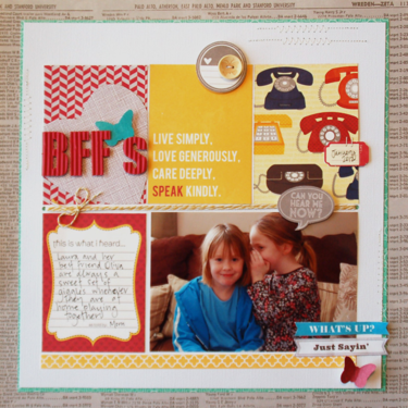 BFFs by Kimber McGray featuring the Neopolitan Bean Bisque Collection