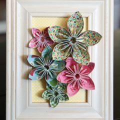 Flower Altered Frame by Linda Barber featuring Coconut Lime Soup from Jillibean Soup