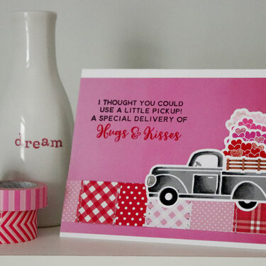 Hugs &amp; Kisses Valentine Card *Jillibean Soup*