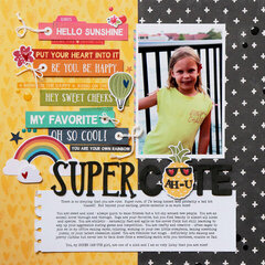 "Super Cute" Layout *Jillibean Soup*