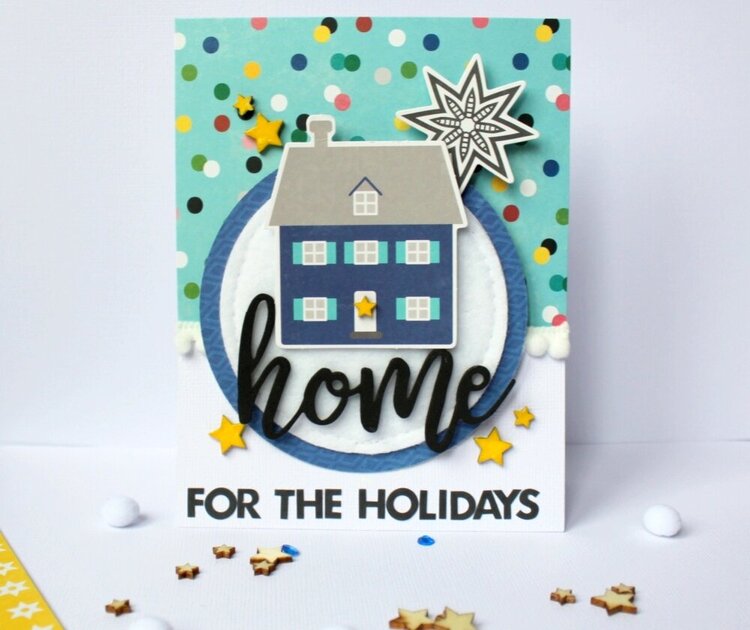 &quot;Home for the Holidays&quot; Christmas Card *Jillibean Soup*