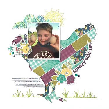 &quot;Sunny Side Up&quot; Layout *Jillibean Soup*