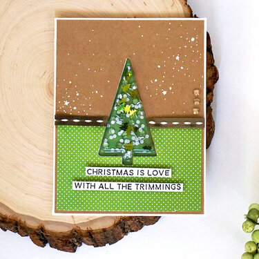 Christmas is Joy Tree Shaker Card *Jillibean Soup*