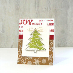 Christmas Tree Shaker Card *Jillibean Soup*