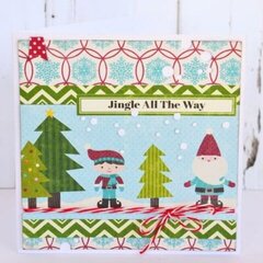 Jingle All The Way Card by Leanne Allinson