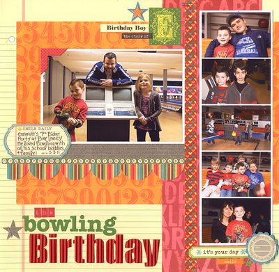 Bowling Birthday by Laina Lamb