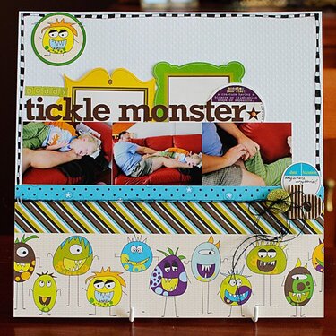 Daddy Tickle Monster by Kim Arnold