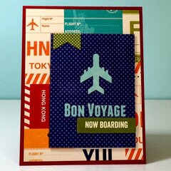 Bon Voyage Card by Joy Ott