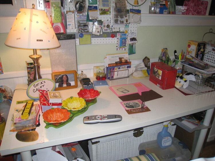 My Scrapbook Room - Table Area