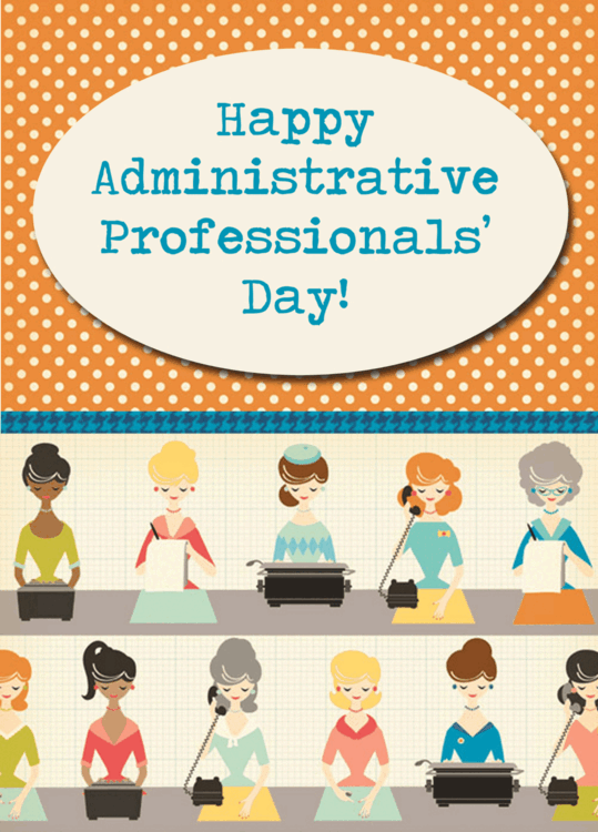 Happy Administrative Professionals&#039; Day Card