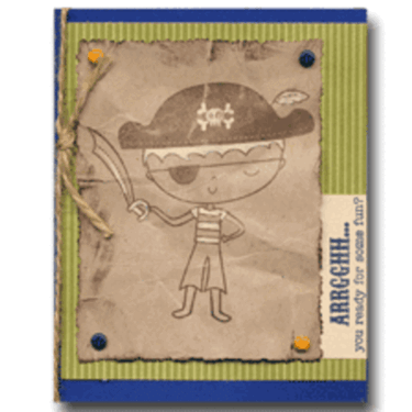 Pirate Boy Card