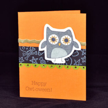 Happy Owl-oween Card