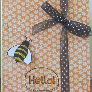 Bee Hello Card