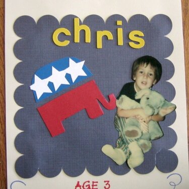 Chris; Age 3 Republican