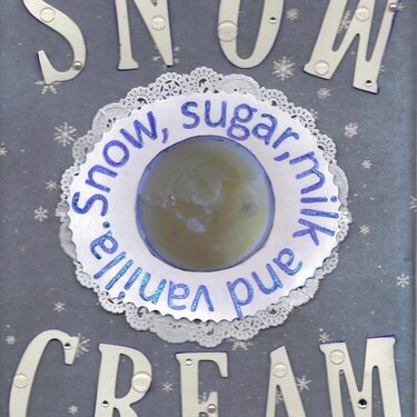 Snow Cream