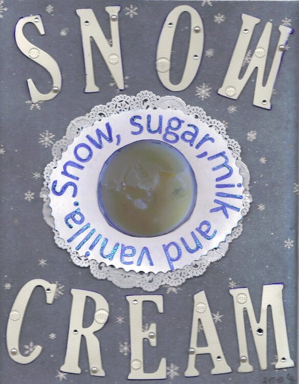 Snow Cream