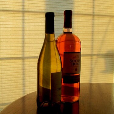 light,shadows and wine