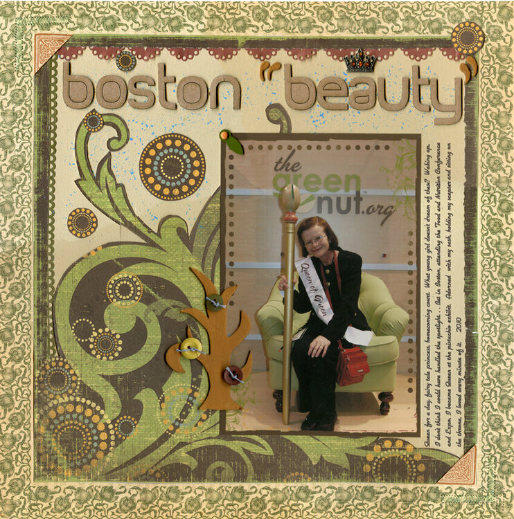 Scrap Yourself A-Z the Letter &quot;B&quot;:  Boston &#039;Beauty&#039;