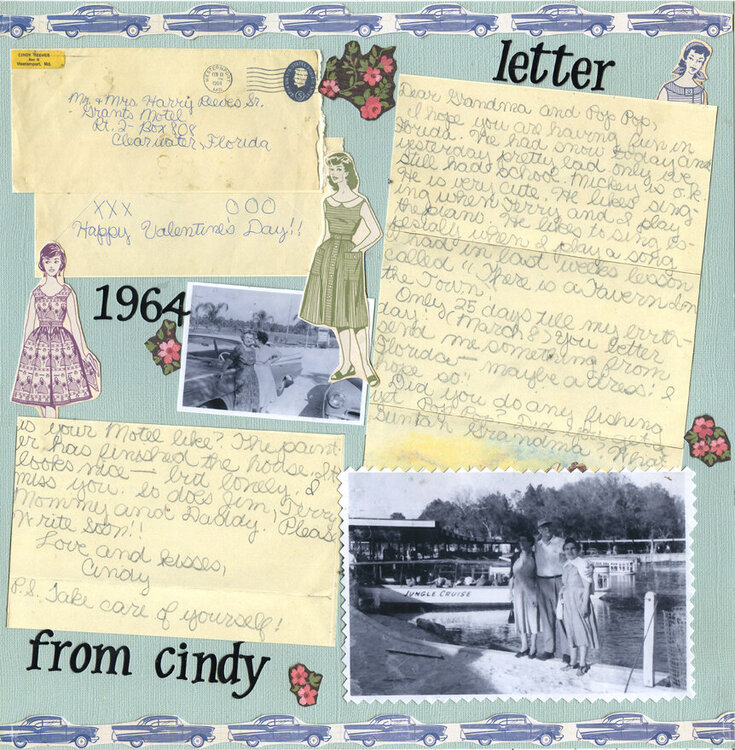 Letter from Cindy 1964