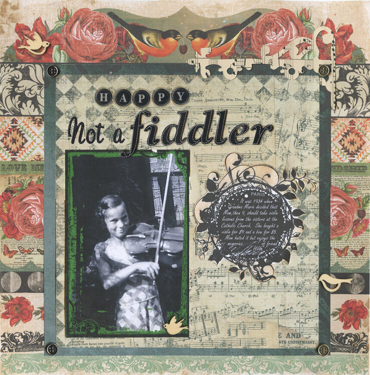 Not a Happy Fiddler