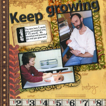 Keep Growing (To Dos for Chris from Mom)