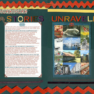 Stories Unraveled (last year&#039;s Christmas card inserts)