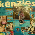 1st page of Kenzie's 2nd birthday party