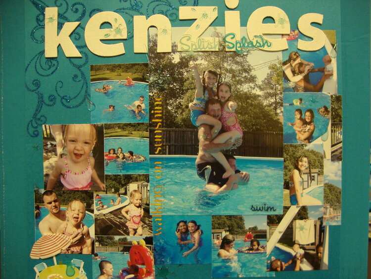 1st page of Kenzie&#039;s 2nd birthday party